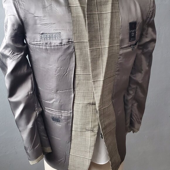 Vintage Ungaro Uomo Houndstooth Sport Coat - Picture 8 of 9